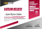 Dyt. Beyza Coşkun Diyetisyen sertifikası