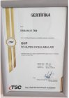Dyt. Esma Tan Diyetisyen sertifikası