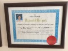 Op. Dr. Suzan Gençsoy Kadın Hastalıkları ve Doğum sertifikası
