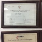 Op. Dr. Atıl Aktaş Kadın Hastalıkları ve Doğum sertifikası