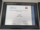 Dt. Ersoy Aydın Diş Hekimi sertifikası