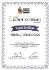 Doç. Dr. Erdinç Yenidoğan Genel Cerrahi sertifikası