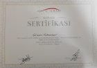 Dt. Gizem Çokçapar Diş Hekimi sertifikası