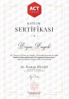 Psk. Beyza Bayırlı Psikoloji sertifikası