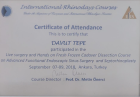 Op. Dr. Davut Tepe Kulak Burun Boğaz hastalıkları - KBB sertifikası