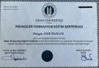 Uzm. Kl. Psk. Duygu Dervişoğlu Psikoloji sertifikası