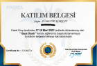 Dyt. Sümeyye Korkut Diyetisyen sertifikası