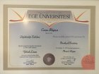 Uzm. Dr. Dt. Cansu Bilginer Kılıç Diş Hekimi sertifikası