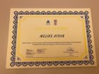 Psk. Melike Aydın Psikoloji sertifikası