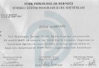 Uzm. Psk. Mine Aydemir Psikoloji sertifikası