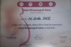Op. Dr. Nurettin Ersöz İnce Kadın Hastalıkları ve Doğum sertifikası