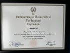 Op. Dr. Meryem Top Kadın Hastalıkları ve Doğum sertifikası