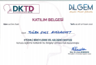 Dil ve Konuşma Terapisti Tuğba Emir Dil Konuşma Bozuklukları sertifikası