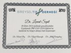 Uzm. Dr. Levent Sepit Geleneksel ve Tamamlayıcı Tıp sertifikası