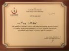 Op. Dr. Ece Uslu Esen Kadın Hastalıkları ve Doğum sertifikası