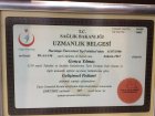 Prof. Dr. Gonca YILMAZ Çocuk Sağlığı ve Hastalıkları sertifikası