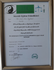 Uzm. Dr. Mutlu Ece İşgüzar Akupunktur sertifikası