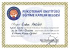 Uzm. Kl. Psk. Erdem Akgün Psikoloji sertifikası