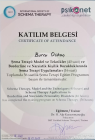 Psk. Burcu Oskan Psikoloji sertifikası