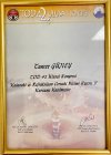 Op. Dr. Tuncer Güney Göz Hastalıkları sertifikası