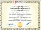 Prof. Dr. Sibel Çatırlı Enar Kardiyoloji sertifikası