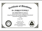 Dt. Zerrin Işık Tüfekçi Diş Hekimi sertifikası