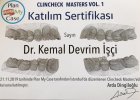 Doç. Dr. Devrim İşçi Diş Hekimi sertifikası