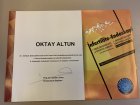 Op. Dr. Oktay Altun Kadın Hastalıkları ve Doğum sertifikası