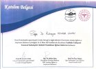Op. Dr. Rumeysa Kevser Liman Genel Cerrahi sertifikası