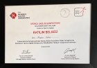 Fzt. Rojbin Kılıç Fizyoterapi sertifikası