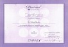 Op. Dr. Yuliya Doster Kadın Hastalıkları ve Doğum sertifikası