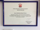 Dt. Kutay Görücü Diş Hekimi sertifikası