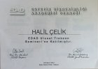 Dr. Öğr. Üyesi Halil Çelik Diş Hekimi sertifikası