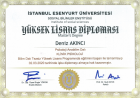 Uzm. Kl. Psk. Deniz Akıncı Psikoloji sertifikası