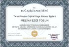 Dyt. Melina Ezgi Tosun Diyetisyen sertifikası