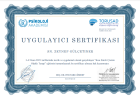 Psk. Zeynep Gülçetiner Psikoloji sertifikası