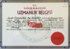 Prof. Dr. Mustafa Kıraç Üroloji sertifikası