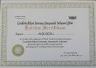 Uzm. Kl. Psk. Zeynep Ayşe Bedel Psikoloji sertifikası
