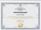 Dr. Barış Oğuz Geleneksel ve Tamamlayıcı Tıp sertifikası