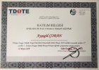 Psk. Ayşegül Ayvaz Psikoloji sertifikası
