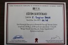 Klinik Psikolog  E. Sevginur Bakır Psikoloji sertifikası