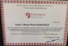 Uzm. Kl. Psk. M. Berk Karaoğlu Psikoloji sertifikası