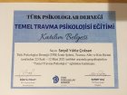 Uzm. Psk. Serpil Yıldız Çoksan Psikoloji sertifikası
