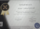 Psk. Zühre Kasap Psikoloji sertifikası