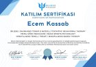 Psk. Ecem Kassab Psikoloji sertifikası