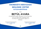 Dyt. Betül Gök Diyetisyen sertifikası