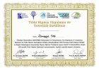 Dr. Sümeyye Taş Akupunktur sertifikası