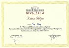 Uzm. Dr. Özge Akça Çocuk Sağlığı ve Hastalıkları sertifikası