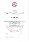 Uzm. Dr. Tuba Yücel Fiziksel Tıp ve Rehabilitasyon sertifikası
