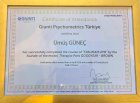 Uzm. Psk. Ümüş Güneç Psikoloji sertifikası